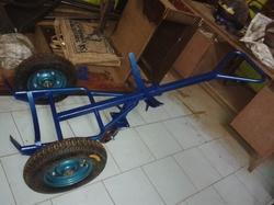 Pneumatic Wheel Drum Trolley