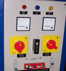 Battery Charger Control Panel