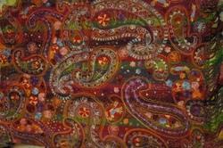 Boiled Wool Embroidery Shawl - Premium Quality Wool Fabric, Intricate Kashmiri Embroidery, Extensive Color Options