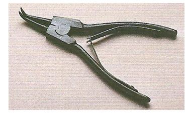 External Circlip Pliers Bent Tip