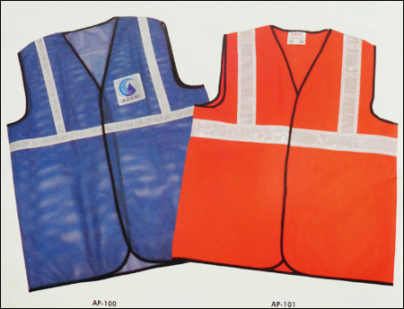 रिफ्लेक्टिव सेफ्टी जैकेट (Ap-100 और 101)