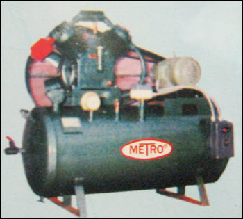 Single Stage Double Cylinder Air Compressor