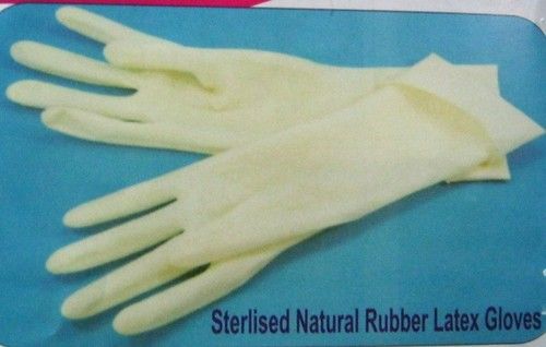 Sterilized Natural Rubber Surgical Gloves