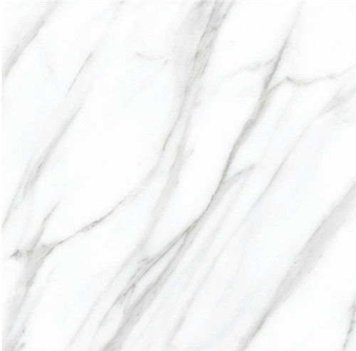 Natural Polished White Marble Flooring Tile