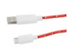 USB to Micro USB Net Braiding Cable Assembly