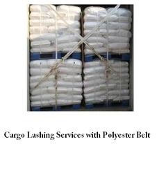Cargo Lashing Services With Polyester Belt