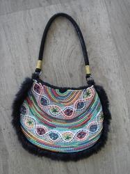 Fur Circus Sling Ladies Bag