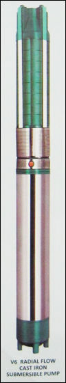 V6 Radial Flow Cast Iron Submersible Pump