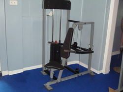 Seated Tricep Press Down Gym Exercise Machine