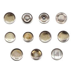 Horn Pearl Ring Snap Button