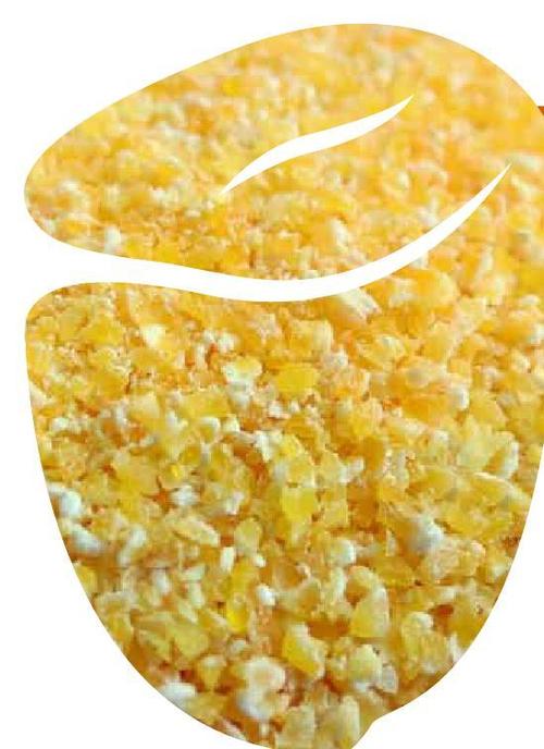 Degermed Yellow Flaking Grits