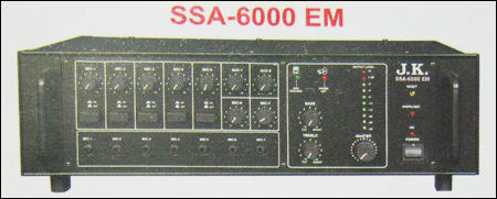 SSA 6000EM DJ सीरीज बूस्टर एम्पलीफायर