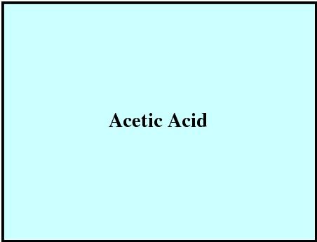 Acetic Acid