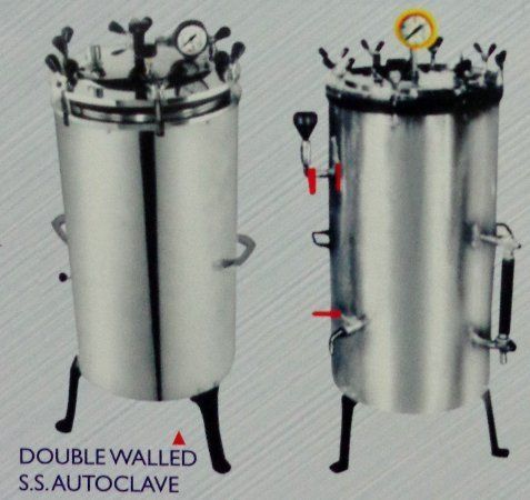 Double Walled Ss Autoclaves