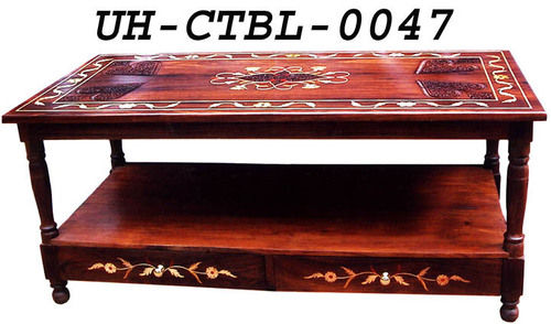 Sheesham Wood Center Table for Living Room