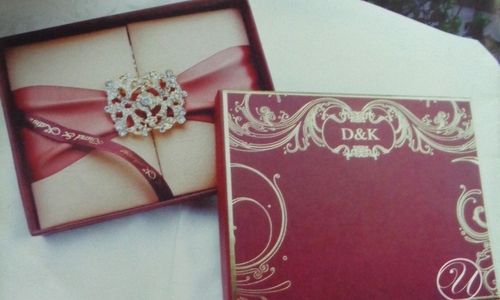 Cosmo Folio Invitations Card