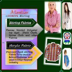 Ladies Shirting Fabrics