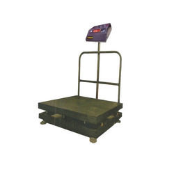 Platform Weighing Machine - Durable Steel Design, Customizable Models for Versatile Industrial Applications