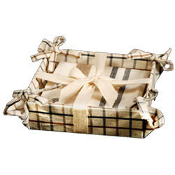 Checkered Bread Baskets