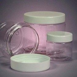 Plastic Round PET Jars