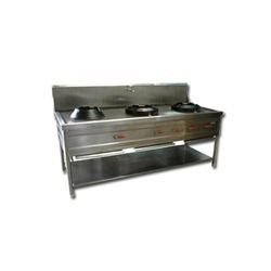 Stainless Steel Three Burner