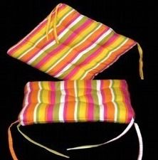 Striped Chair Pads