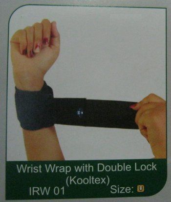 Wrist Wrap With Double Lock