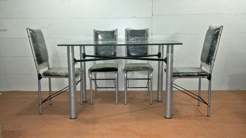 Glass Top Dining Set