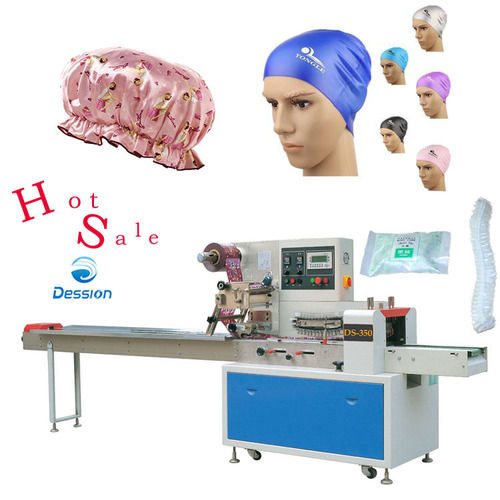 Automatic Flow Wrapping Machine For Bathing And Shower Cap