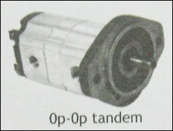 Industrial Hydraulic Gear Pump (Op-Op Tandem)