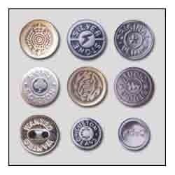 Metal Buttons - Unique Design, Various Diameters and Grades | Ideal for Any Outfit