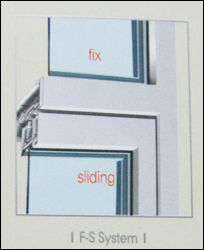 Sliding Window F-S System 88mm