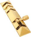 Brass Triangle Tower Bolt