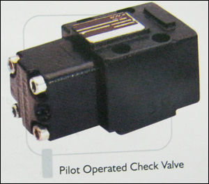 Pilot Operated Check Valve