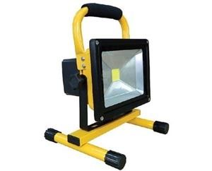 VDE/SAA Dimmable/ PIR/ RGB 10W Battery LED Floodlight