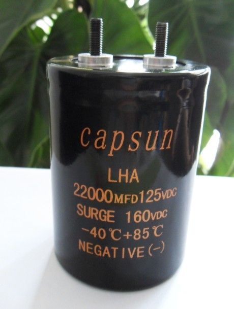 125V22000UF Ai Hua Electrolytic Capacitor