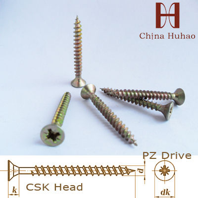 Countersunk Head Chipboard Screws