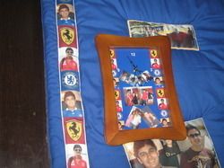 Ferrari And Chelsea Together Bed Sheets