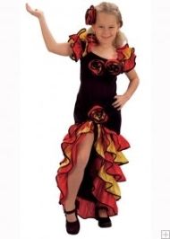 Girl Spanish Dance Dress