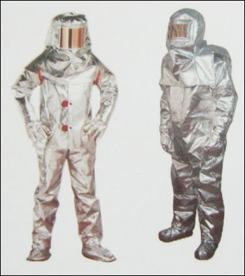 Aluminized Fire And Heat Protective Suits