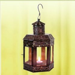 Hanging Glass Lamp