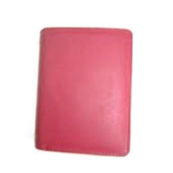 Leather Ladies Red Color Wallet