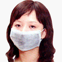 Plastic Disposable Carbon Face Mask