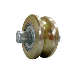 Galvanized Double Bearing Track Wheel With U Groove