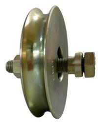 Galvanized Single Bearing Track Wheel With Bolt