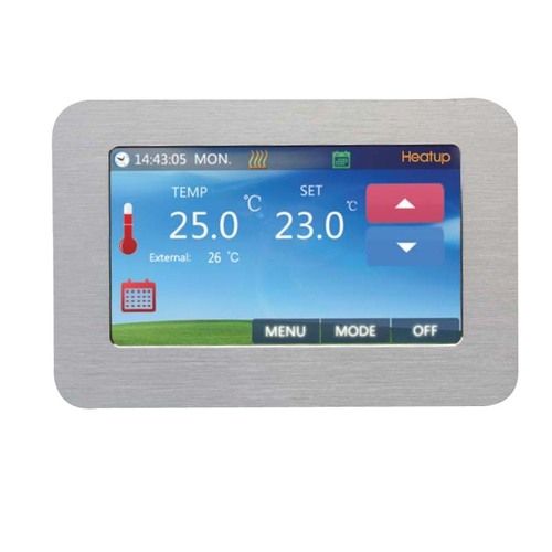 Colorful Touch Screen Heating Thermostats