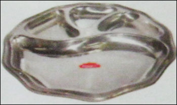 Stainless Steel Rimzim Mango Thali