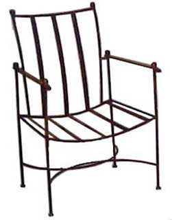 Iron Bar Chair (90X45X50 CMS)