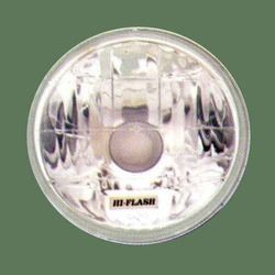 Sealed Beam 7" Flat Glass Light