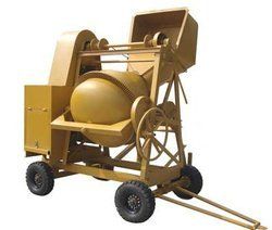 Concrete Mixer Tilting with Hopper